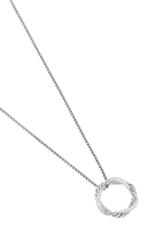 Petite Infinity Necklace with Pavé Diamonds